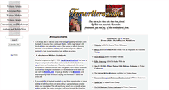Desktop Screenshot of forwriters.com